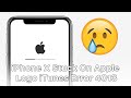 A Rare Case Of iPhone X Stuck On Apple Logo（iTunes Error 4013）