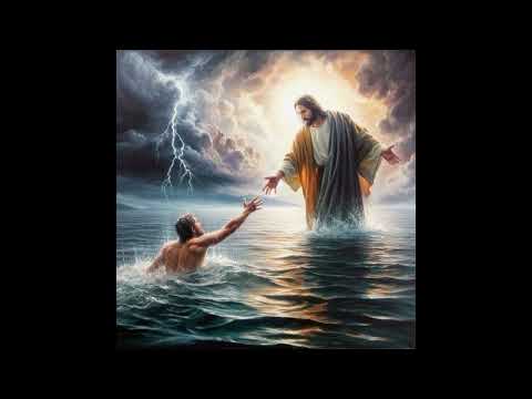 jesus walks on