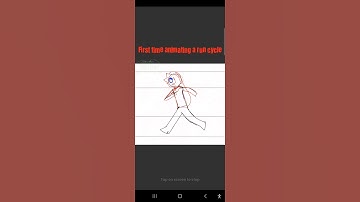 FIRST TIME ANIMATING A RUN CYCLE!!♡♡ #animation #oc #runcycle #artcommunity  #flipaclip