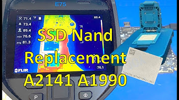 2019 16" i9 MacBook Pro Shorted NAND (HardDrive) Replacement (A1990 A2141) | JC P13 Program On NAND