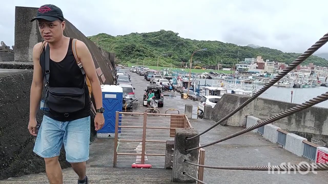 Mancing di pantai badouzhi taiwan