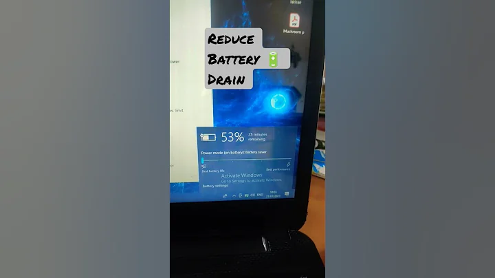 reduce #laptop #battery #drain #batterydrain solution