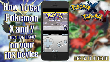 Pokemon X&Y GBA ROM Hack on your iOS Device (NO Jailbreak) (NO Computer)