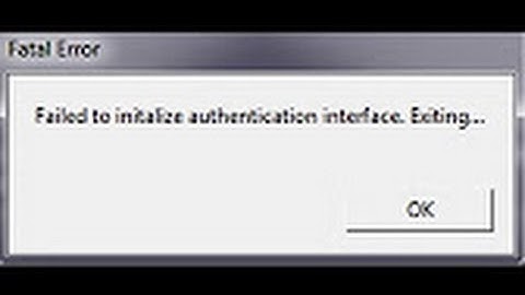 Counter Strike błąd [failed to initialize authentication interface exiting...] | ziomo15