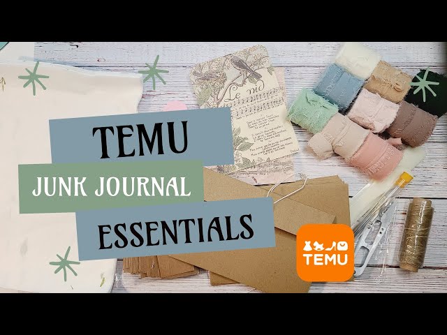 Junk Journaling Supplies - Temu