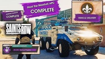 Marshall APC Location | How to Unlock the Vehicle Delivery Service in Saints Row | Jimrob