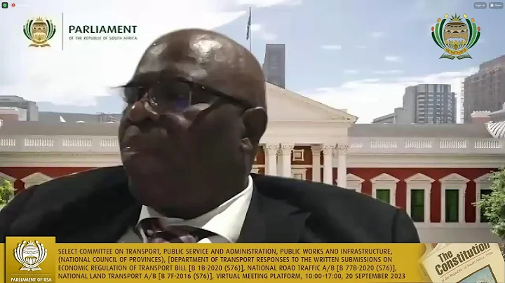 Select Committee on Transport, Public Service and Administration, Public Works and Infrastructure…