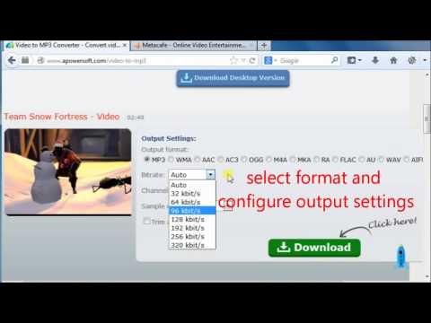 Metacafe To MP3 Converter - Download Metacafe Audio Free
