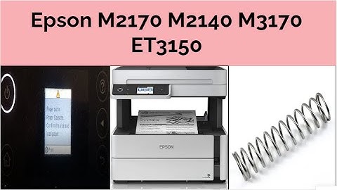 How to fix Epson printer error paper out in paper cassette confirm the size and load paper