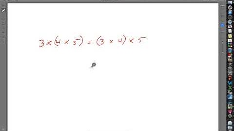 5th 1.3 Properties Associative & Identity