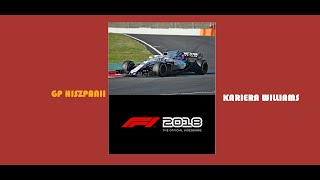 F1 2018: KARIERA WILLIAMS. GP HISZPANII