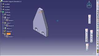 Threads, fasteners and threaded feature in CATIA