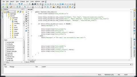 CodeIgniter Tutorials_ Basic Website - Email Library (Sending Email) (Part 8_8)