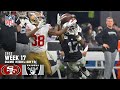 San Francisco 49ers vs. Las Vegas Raiders | 2022 Week 17 Game Highlights