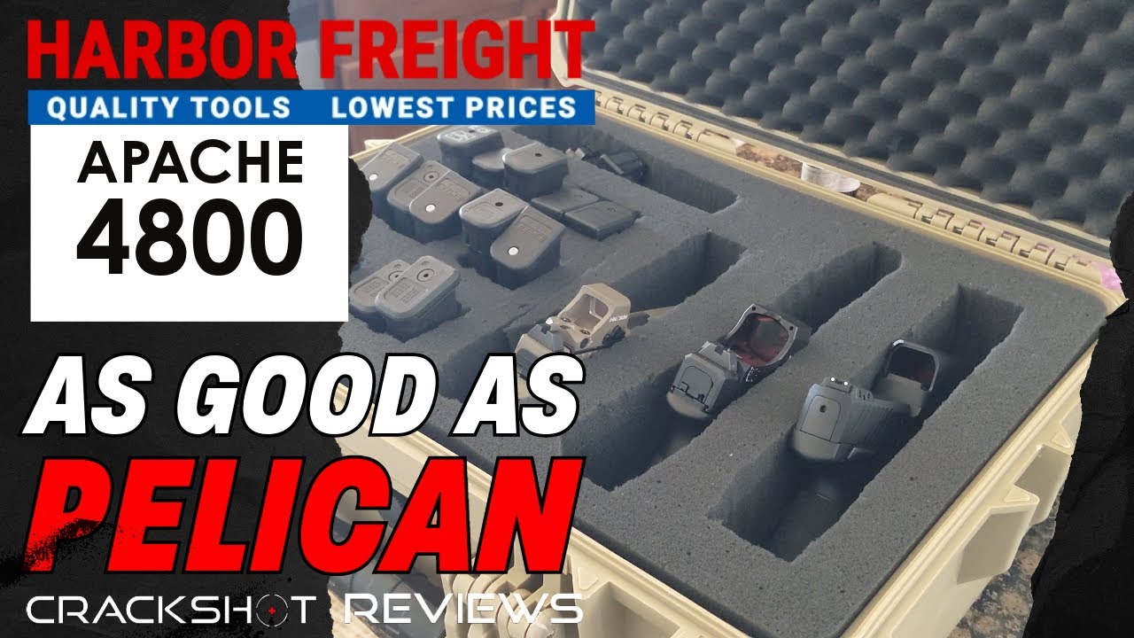 Harbor Freight Apache 4800 Gun Case: As Good as Pelican 