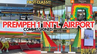 New Kumasi International Airport (Prempeh 1) Official Commissioning by Prez Akuffo Addo and Otumfuo.