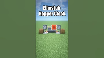 Build the EthosLab Vertical Hopper Clock in Minecraft – Step-by-Step Tutorial!