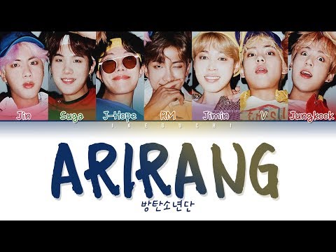 BTS (방탄소년단) - ARIRANG (아리랑) (Color Coded Lyrics Eng/Rom/Han/가사)