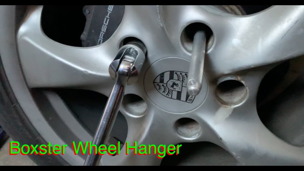 porsche boxster - wheel hanger