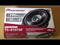 Pioneer TS G1010F car speakers