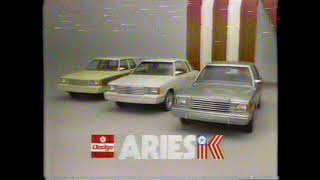 1981 The New Chrysler K Cars "The American way to beat the pump" TV Commercial