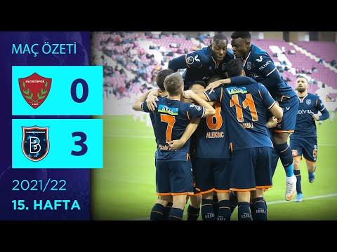 ÖZET: Atakaş Hatayspor 0-3 Medipol Başakşehir | 15. Hafta - 2021/22