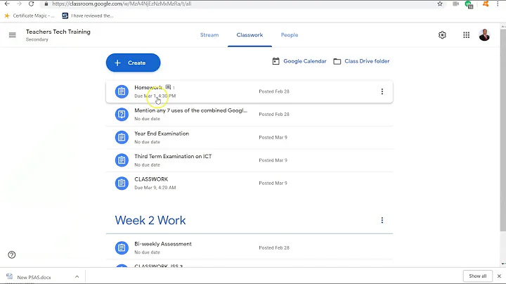 How to Access Your Class Drive Folder in Google Classroom
