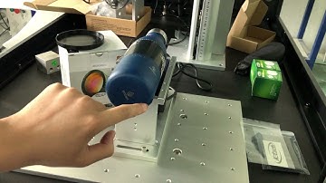 laser marking machine Change roller parameter video