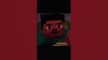 Steve transforms into Herobrine for save Alex hell