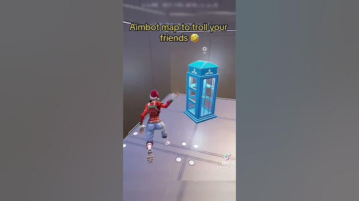 Aimbot 1v1 map to troll your friends #fortnite #shorts