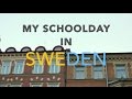 A normal high school day in Sweden - follow me around