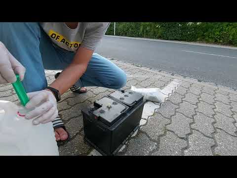 Как оживить необслуживаемый аккумулятор