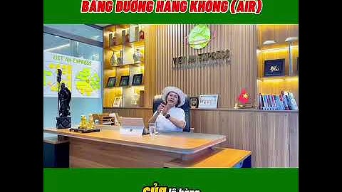 Quy trình vận chuyển hàng hóa quốc tế bằng đường hàng không (Air).