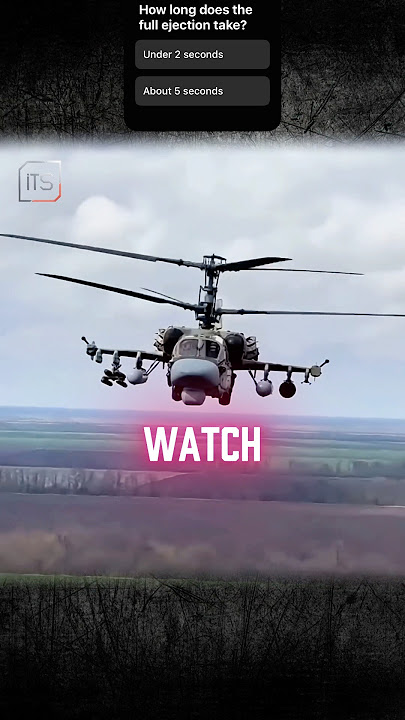 This Helicopter Can Eject Pilots Safely!