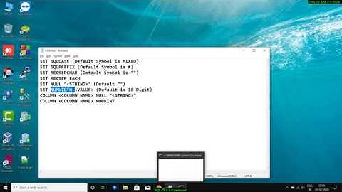 | SQLPLUS Commands (Part 5) |