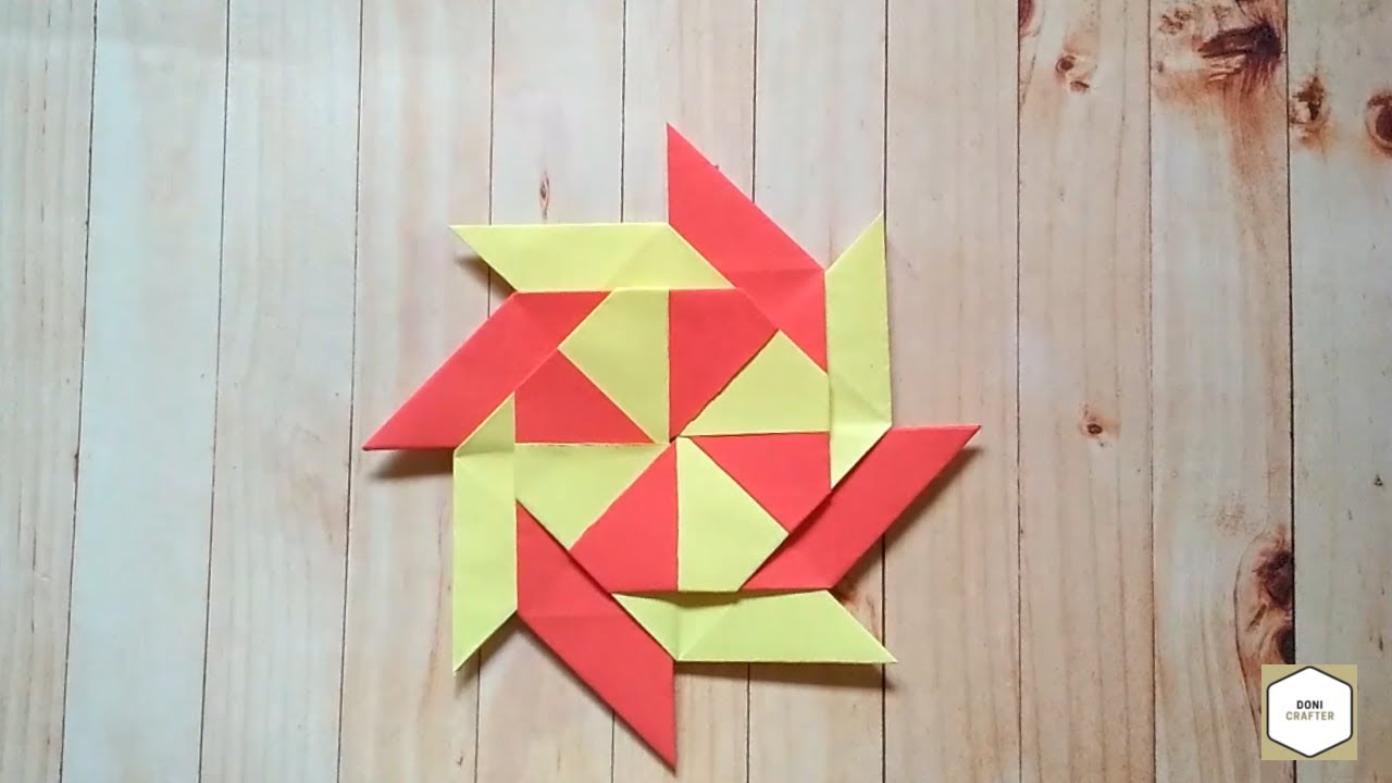 how to make origami ninja star easy instructions | origami ninja star ...