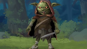 goblin idle animation in Spine