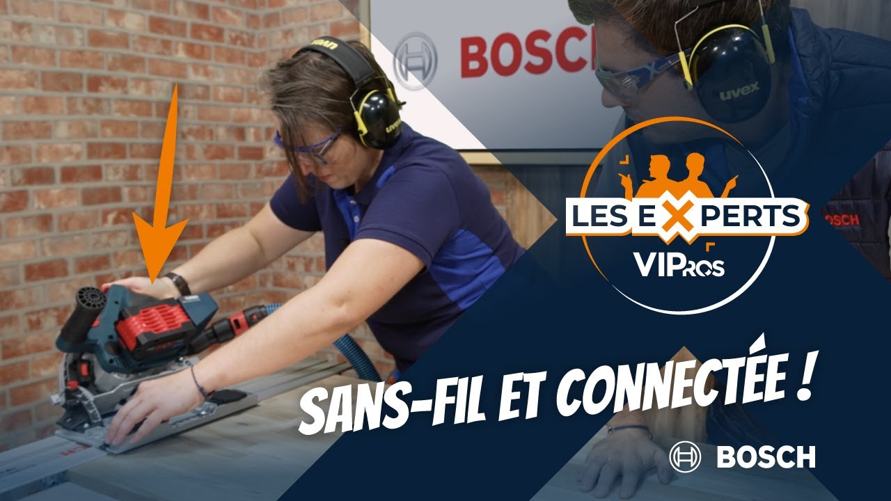 TEST ✓ Scie plongeante Bosch Pro GKT 55 GCE - La pause café de BichonTV 