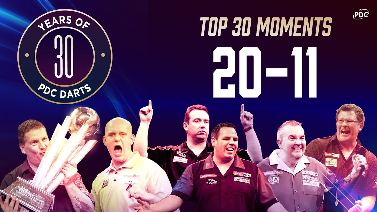 The 30 Most Iconic PDC Moments in History Moments 2011