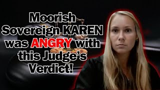 Moorish Sovereign Karen's Sob Story did not Play out in Court!