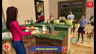 Pregnant Mom Virtual Family Happy Home (by New Age Gamers) - Android Gameplay | Dishoomgameplay screenshot 2
