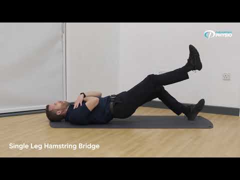 Single-Leg Hamstring Bridge | Chelmsford Physio