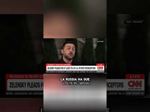 Video ZELENSKY ALLA CNN: UN BUFFONE!