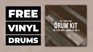 100  FREE Vinyl Drum Samples by The Sample