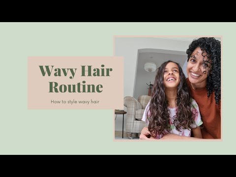 How to Style Wavy Hair - video from Ashba Botanics