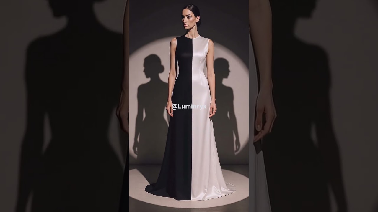 Shadow & Light ✨🖤  Concept Fashion Through Contrast & Illumination