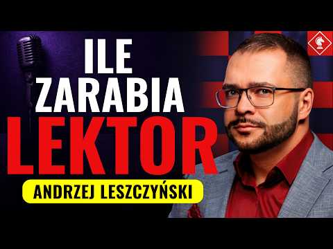 How much do voice actors make? Up to 5,000 PLN per hour. Famous Netflix voice actor on the secret...