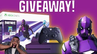 Purple FORTNITE Xbox Bundle GIVEAWAY!