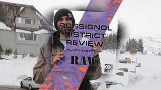 motor maak je geïrriteerd laser Rossignol District Review RAW BoardInsiders.com - 2016 Rossignol District  Snowboard Review - YouTube