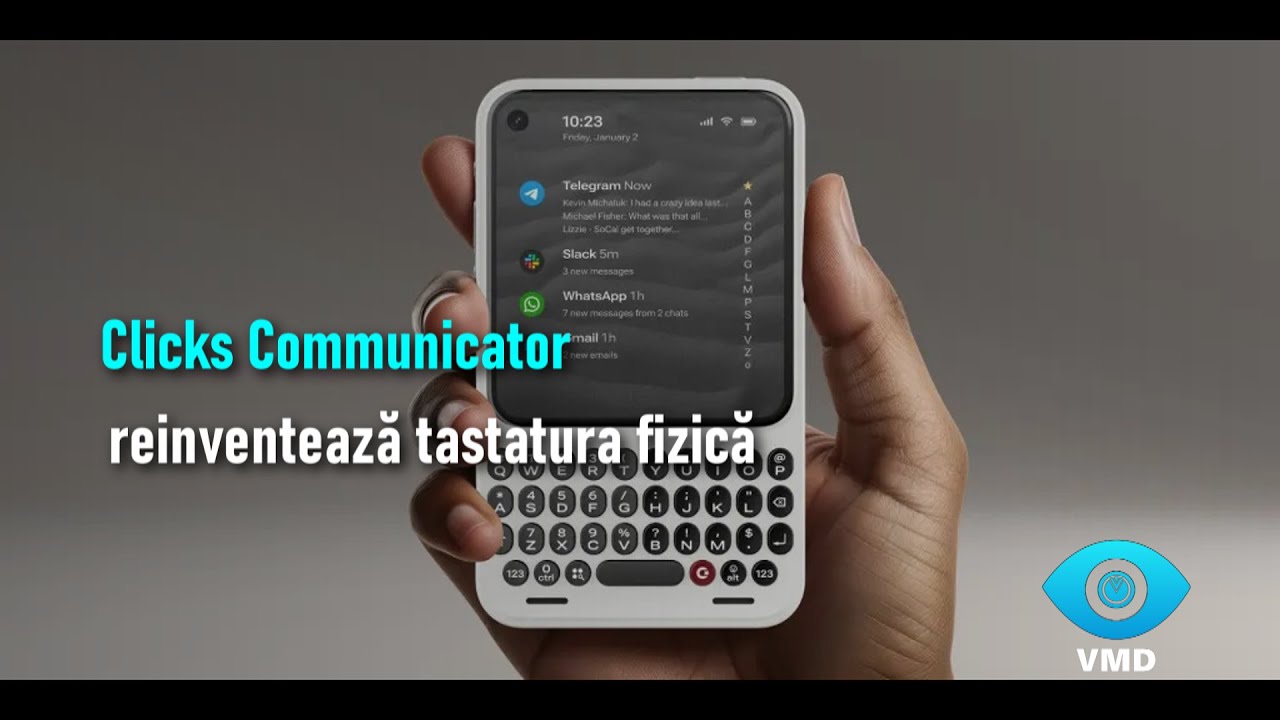 Clicks Communicator reinventează tastatura fizică